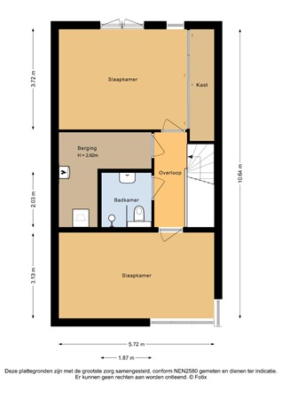 Garnizoen 8, 6711 VG Ede - Tweede verdieping - 2D.jpg