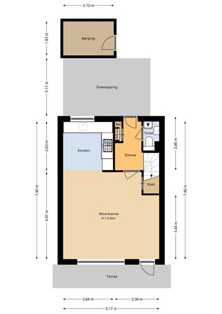 Johan Combéplein 25, 6828 AR Arnhem - Begane grond - 2D.jpg