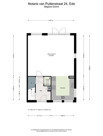 Notaris van Puttenstraat 24, 6712 EG Ede - Begane_Grond.jpg