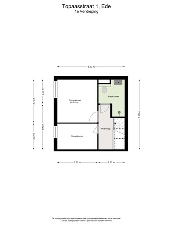 Topaasstraat 1, 6713 TK Ede - 1e_Verdieping.jpg