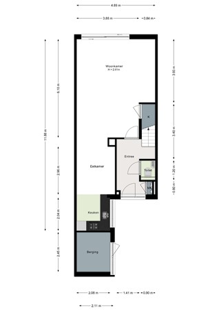 't Koetshuis 38, 3902 RG Veenendaal - Begane_Grond.jpg