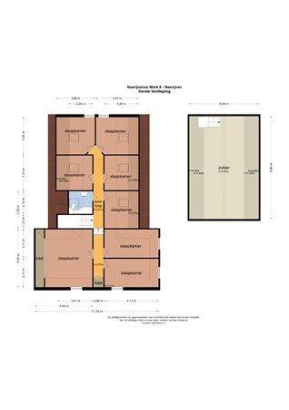 Floorplan - Neerijnense Mark 8, 4182 SB Neerijnen