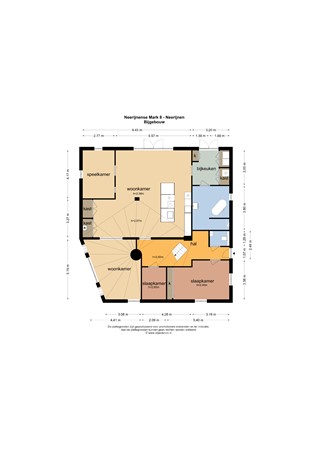 Floorplan - Neerijnense Mark 8, 4182 SB Neerijnen