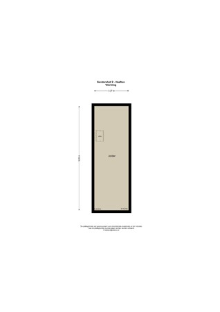 Floorplan - Gendershof 2, 4175 AP Haaften