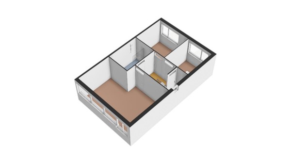 Floorplan - Laan 1940-1945 62, 4194 RH Meteren