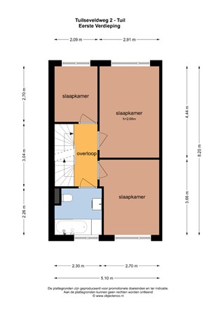 Floorplan - Tuilseveldweg 2, 4176 BZ Tuil