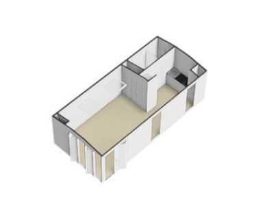 Floorplan - Weverstraat 30, 4061 AP Ophemert