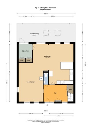 Floorplan - Rij- en Uitweg 10A, 4171 CN Herwijnen