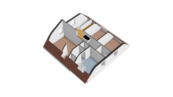 Floorplan - Rij- en Uitweg 10A, 4171 CN Herwijnen