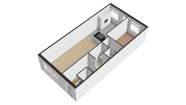 Floorplan - Kruithof 8, 4175 AT Haaften