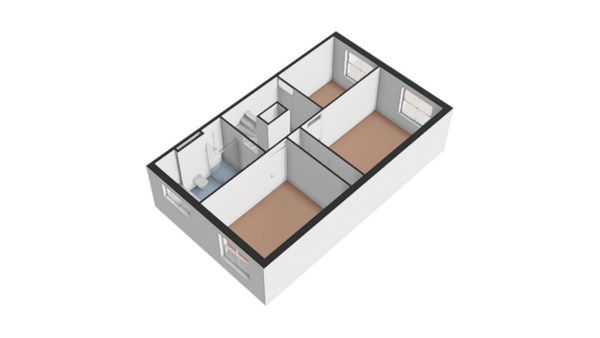 Floorplan - Notarisappel 151, 4007 ZD Tiel