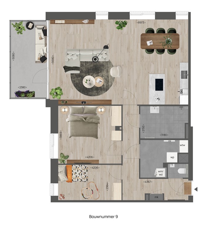 mediumsize floorplan