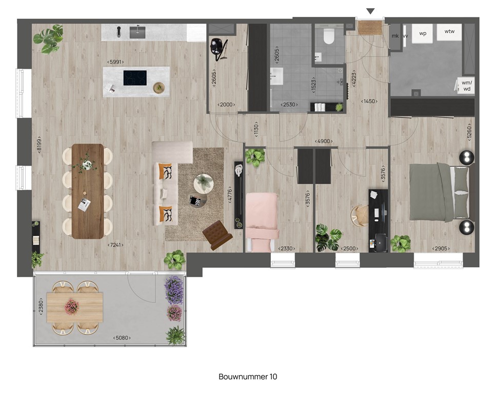 mediumsize floorplan