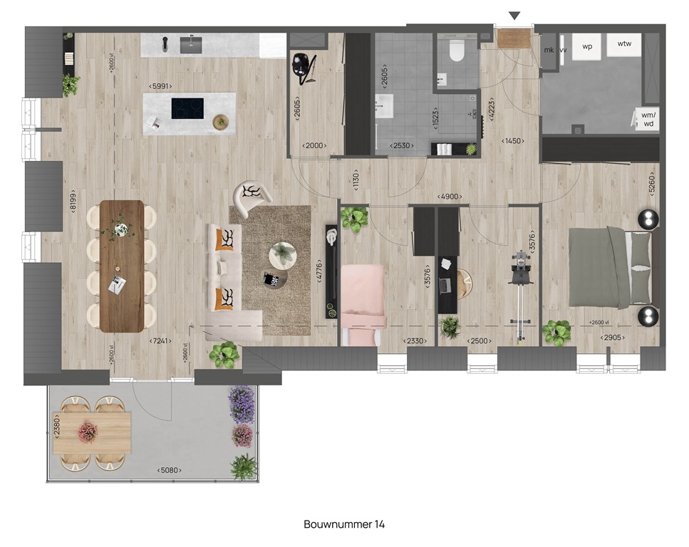 mediumsize floorplan