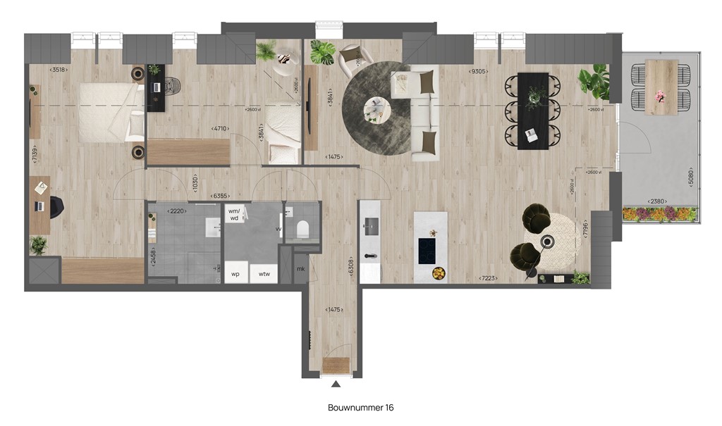 mediumsize floorplan