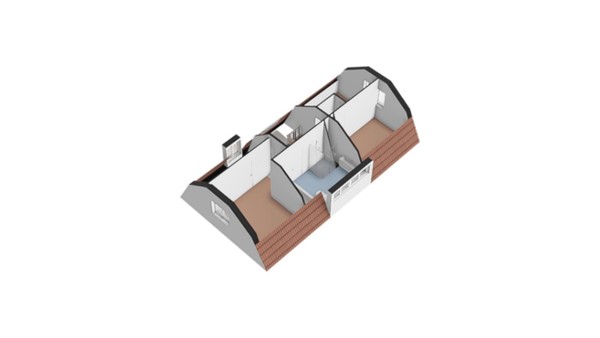 Floorplan - Waalbandijk 110, 4063 CD Heesselt