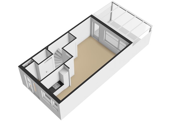 Floorplan - De Hoenderkampen 24, 4174 HE Hellouw