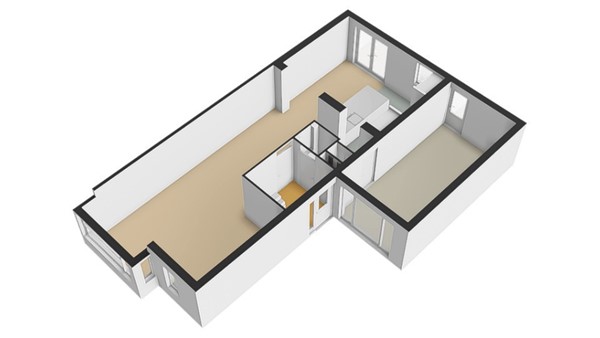 Floorplan - Laan 1940-1945 88, 4194 VH Meteren