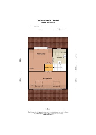 Floorplan - Laan 1940-1945 88, 4194 VH Meteren