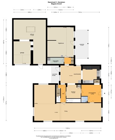 Floorplan - Geerstraat 2, 4171 AB Herwijnen