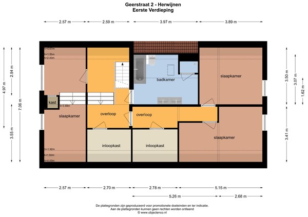 Floorplan - Geerstraat 2, 4171 AB Herwijnen