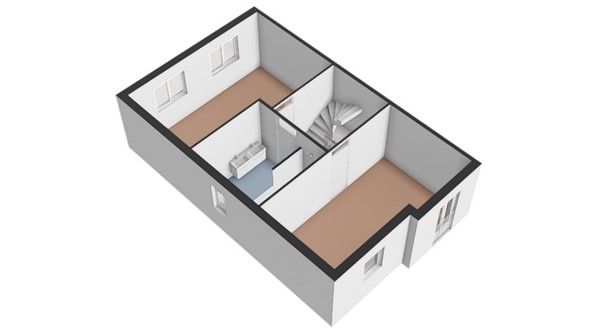Floorplan - Oosterhof 33, 4194 AP Meteren