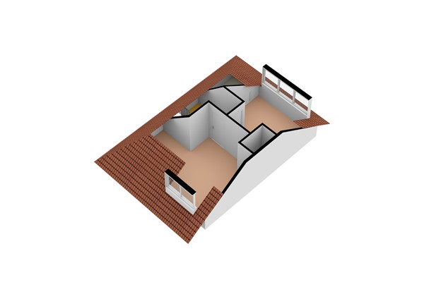 Floorplan - Jacob de Jonghstraat 27, 4171 BX Herwijnen