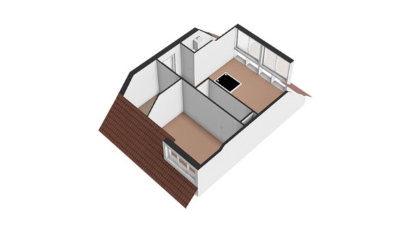 Floorplan - Koningin Emmastraat 13, 4205 BK Gorinchem