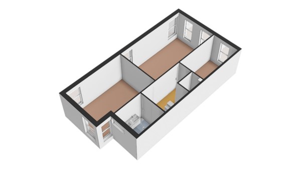 Floorplan - Blackwoodstraat 9, 4184 DG Opijnen
