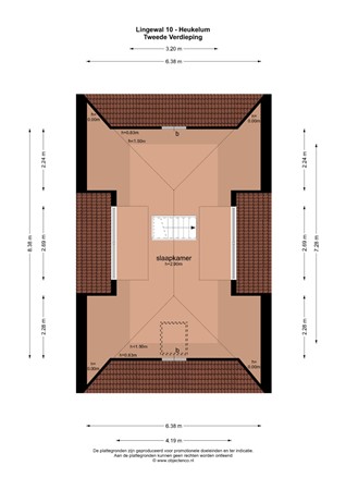 Floorplan - Lingewal 10, 4161 CG Heukelum
