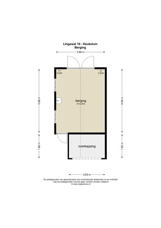 Floorplan - Lingewal 10, 4161 CG Heukelum