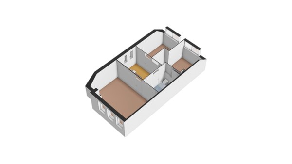 Floorplan - J.H. Derksenstraat 33, 4194 WG Meteren