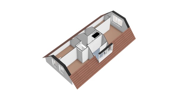 Floorplan - Kruithof 3, 4175 AT Haaften