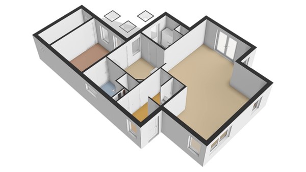 Floorplan - Donjon 30, 4181 DD Waardenburg