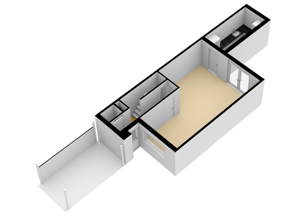 Floorplan - Miekeskamp 23, 4175 EC Haaften