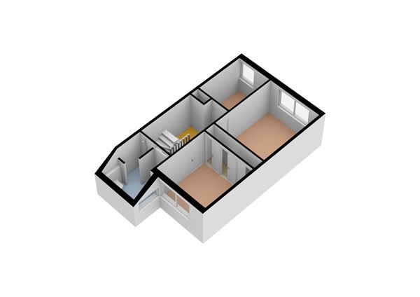 Floorplan - Miekeskamp 23, 4175 EC Haaften