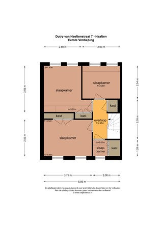 Floorplan - Dutry van Haeftenstraat 7, 4175 EK Haaften