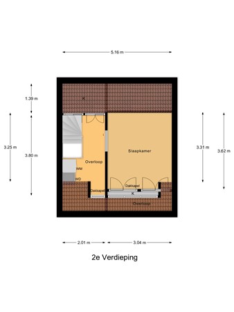 Hobo 8, 3068 HN Rotterdam - 2e_Verdieping.jpg