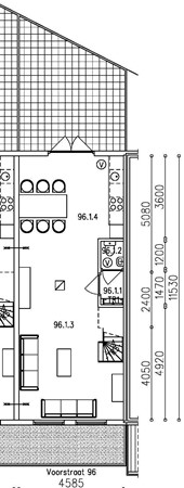 Floorplan - Voorstraat 96, 1931 AN Egmond aan Zee