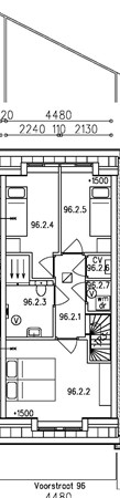 Floorplan - Voorstraat 96, 1931 AN Egmond aan Zee