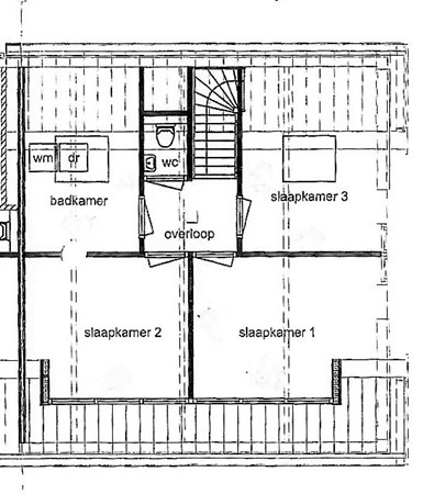 Floorplan - Dorpsstraat 813, 1724 NN Oudkarspel