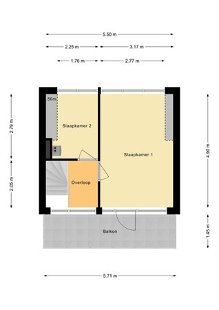 Floorplan - Valreep 34A, 1186 VZ Amstelveen