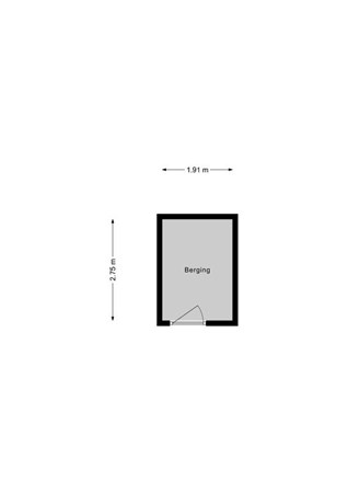 Floorplan - Valreep 34A, 1186 VZ Amstelveen