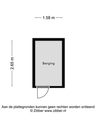 Floorplan - Stationsplein 80, 1703 WC Heerhugowaard