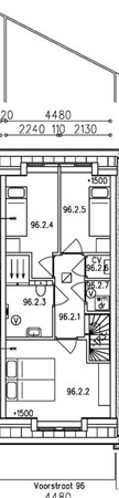 Floorplan - Voorstraat 96, 1931 AN Egmond aan Zee