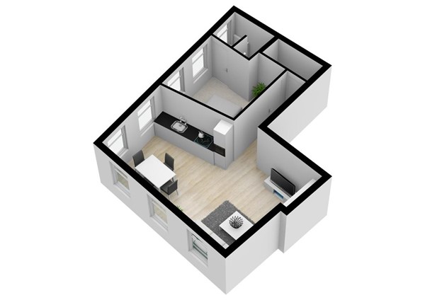 Floorplan - Westerstraat 97, 1441 AR Purmerend