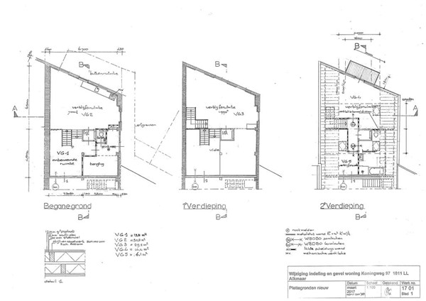 Floorplan - Koningsweg 97, 1811 LL Alkmaar