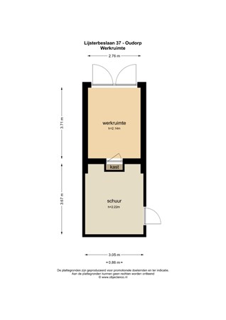 Floorplan - Lijsterbeslaan, 1829 HA Oudorp