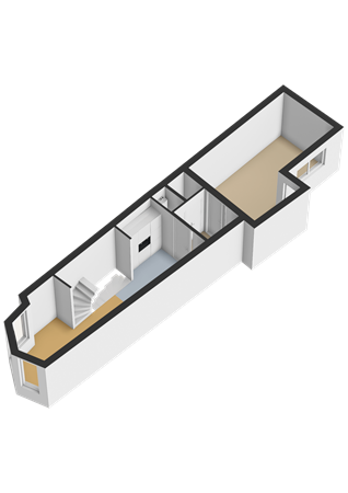 Floorplan - Laat, 1811 EC Alkmaar