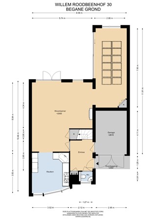 Willem Roodbeenhof 30, 6842 CZ Arnhem - Begane Grond - 2D.jpg